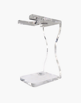 Eco-Razor Clear Acrylic Drip Stand for brush and razor