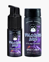 Apestomen Volcanic Ash Styling Powder With Aloe Vera + Coconut Oil | Instant Volume, Weightless Hold & Matte Texture