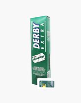 100 Blades of Derby Extra Platinum Stainless Double Edge Safety Razor Blades