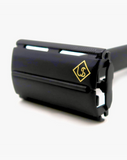 Eco-Razor 102B | Matte Black Butterfly Open Double Edge Razor