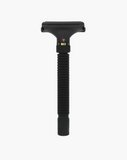 Eco-Razor 201B | Matte Black Adjustable Butterfly Open Double Edge Razor