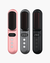 Ubersuave Cordless Ionic Anti-Scald Hair Straightener Brush