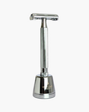 Eco-Razor Island Stand for Safety Razor Chrome