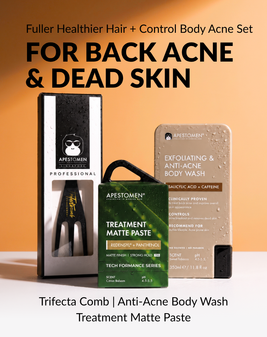 Apestomen Treatment Matte Paste With Redensyl + Panthenol | Fuller Healthier Hair Reduce Hair Loss & No Hair Tugging