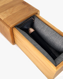 Eco-Razor Premium Bamboo Razor Storage Box w/ cushion