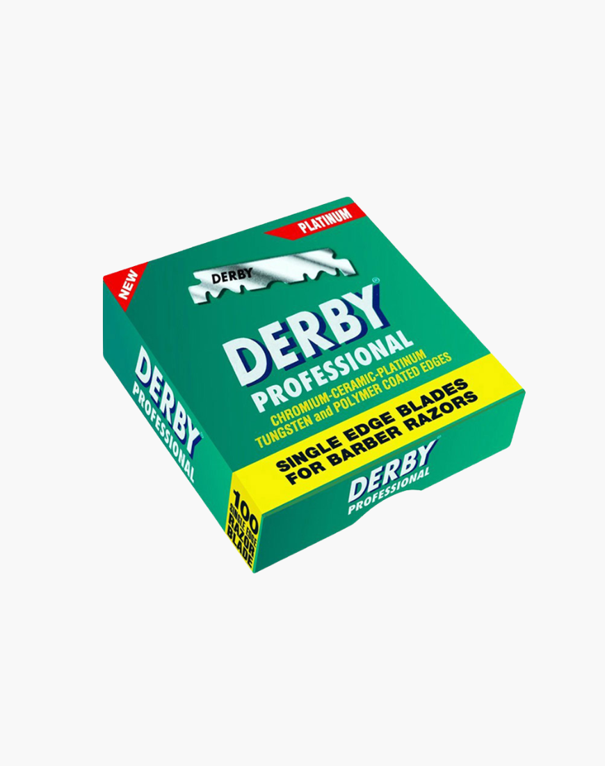 100 Blades of Derby Professional Stainless Single Edge Safety Razor Blades