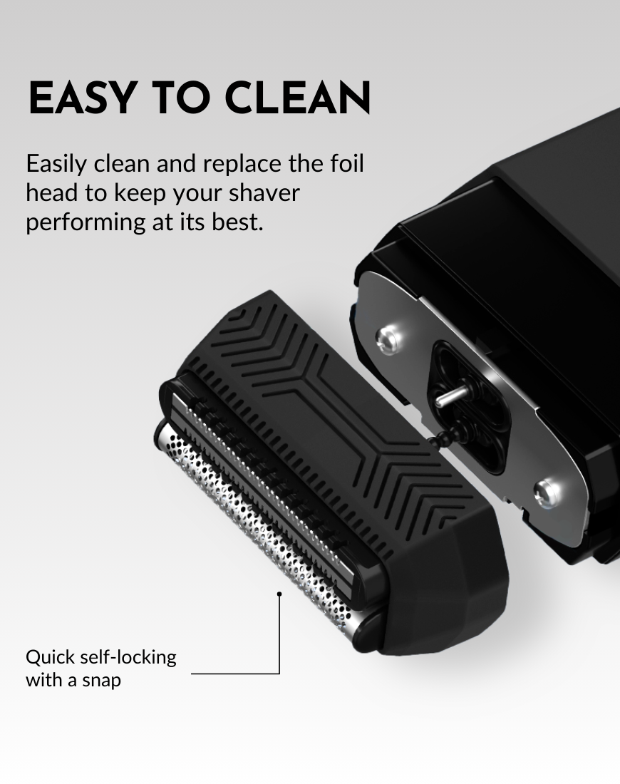 Ubersuave SmoothOperator™ Mini Duo-Blade Shaver Face + Body