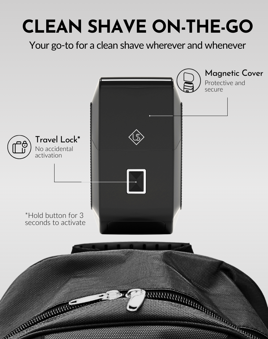 Ubersuave SmoothOperator™ Mini Duo-Blade Shaver Face + Body