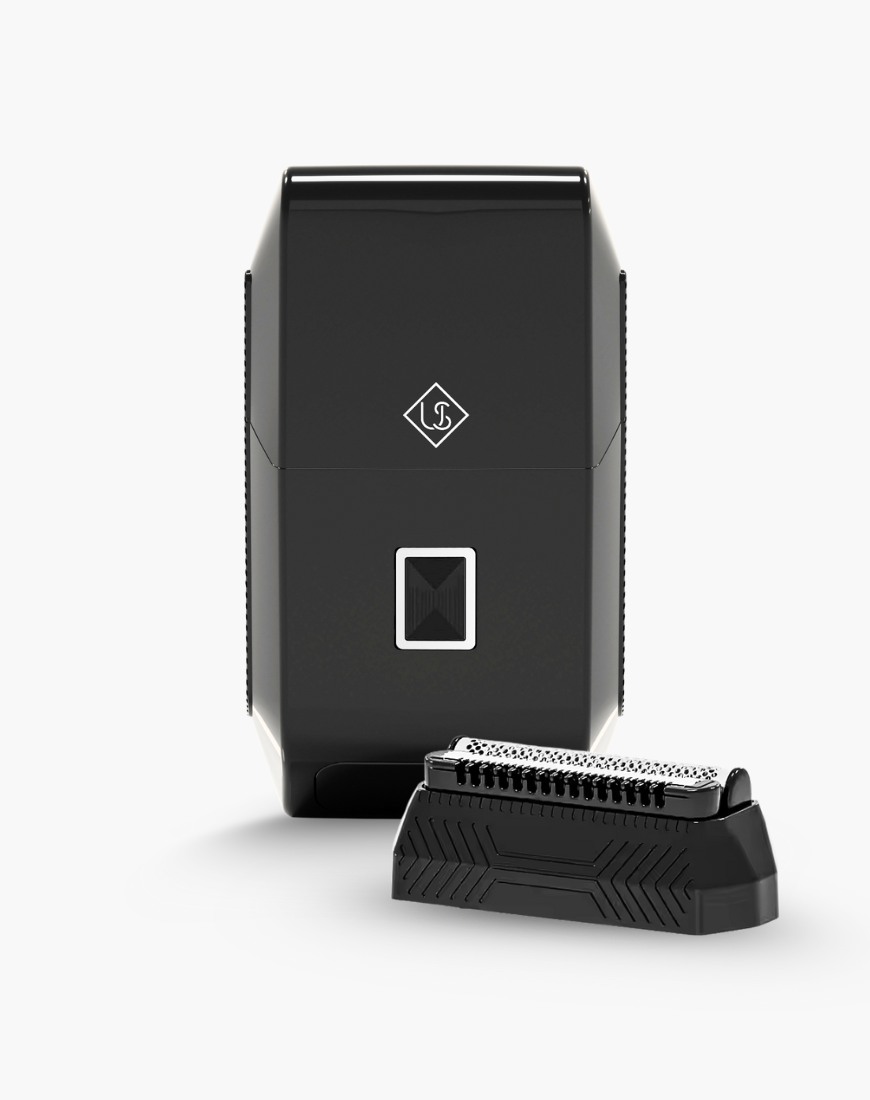 Ubersuave SmoothOperator™ Pro Shaver + Mini Face Shaver + Intimate Wash 40ml + Faux Leather Travel Bag