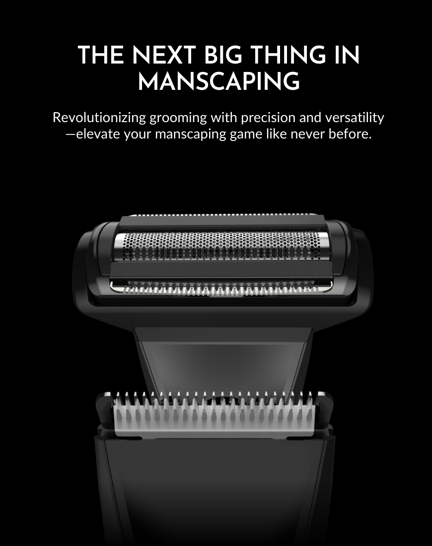 Ubersuave SmoothOperator™ Pro Shaver + Mini Face Shaver + Intimate Wash 40ml + Faux Leather Travel Bag