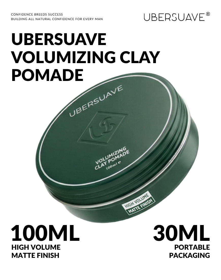 Ubersuave Volumizing Clay Pomade 100ml
