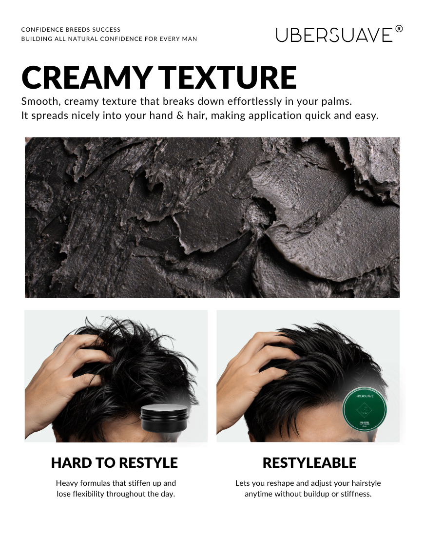 Ubersuave Volumizing Clay Pomade 100ml