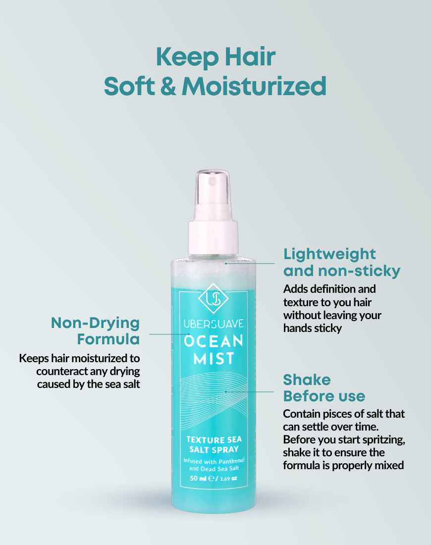 Ubersuave Ocean Mist Sea Salt Spray 50ml
