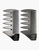 "The Shuriken" Metal Comb By Ubersuave