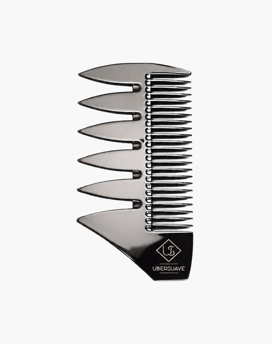 "The Shuriken" Metal Comb By Ubersuave