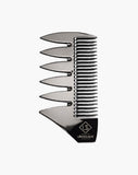 "The Shuriken" Metal Comb By Ubersuave