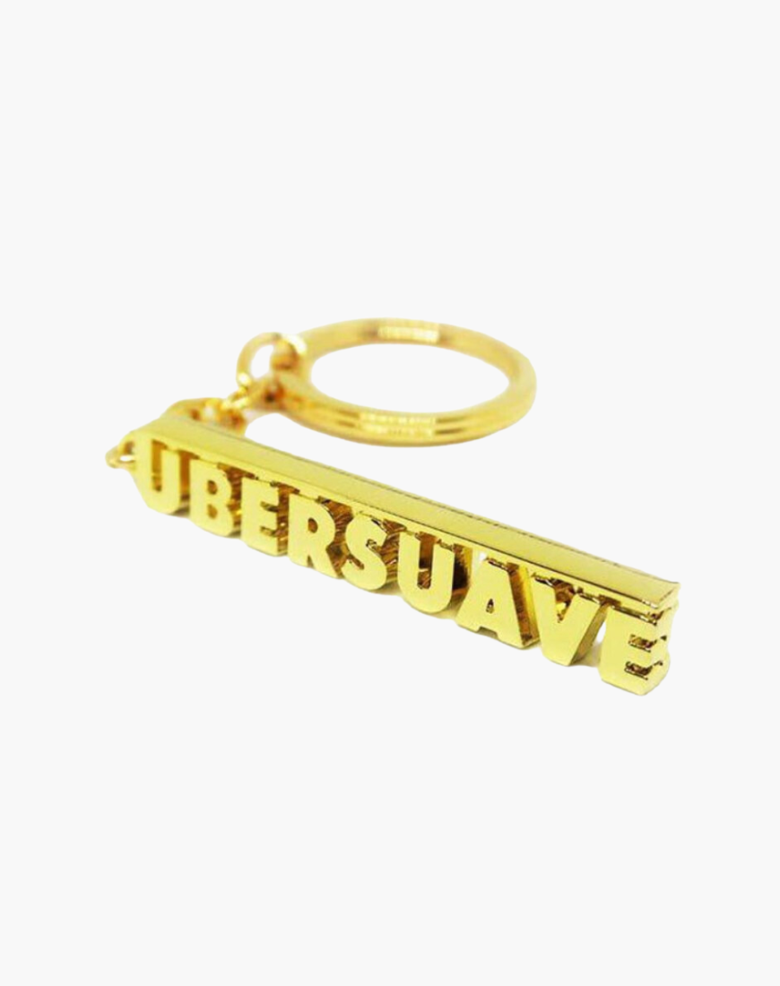 Ubersuave Keychain Gold